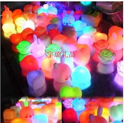 小夜灯批发 七彩kt猫小夜灯 新奇特礼品 发光玩具 小夜灯创意礼品价格 厂家 图片